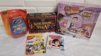 New - Family Game Night Lot : Uno , Guess Who , Jackpot Dice Game , Sideshow Swap & Kitchen Rush