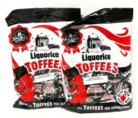 2 New WALKERS Nonsuch Liquorice Toffees (150g ea)