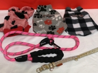 New Pet Coats + Leash + Collar