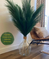 New 2BFFS Green Faux Pampas Grass