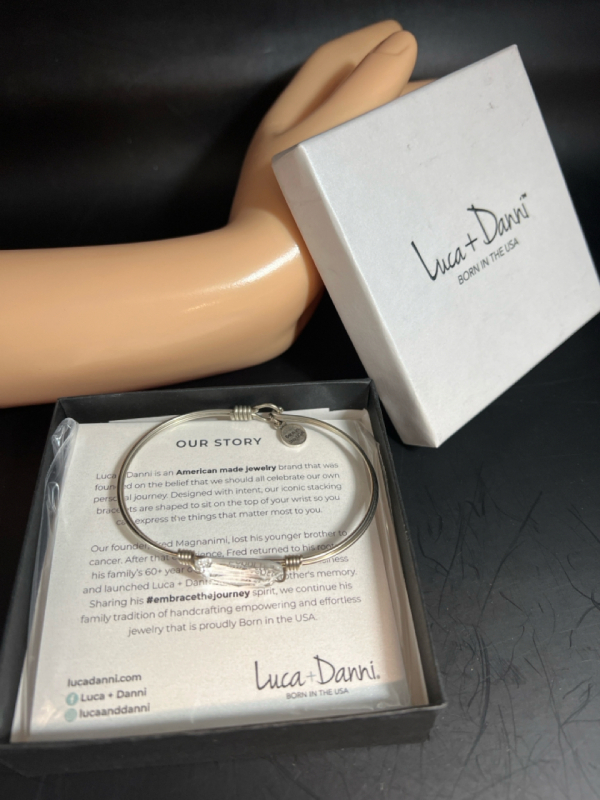 Luca + Danny Crystal Hidden Serenity Prayer Bracelet