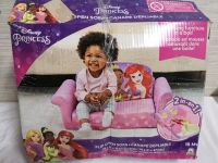 New Disney Princess Flip Open Toddler Sofa - 18 months AS IS