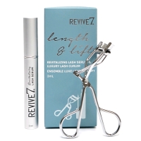 New Revive7 Length & Lift - Revitalizing Lash Serum (3ml) & Luxury Lash Curler Set