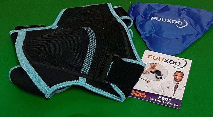 New Fuuxoo Shoulder Brace Fits Small/ Medium Comes with Cold Pack