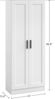 New Panana Wooden Storage Cabinet