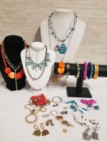 Lot of vintage to modern jewelry