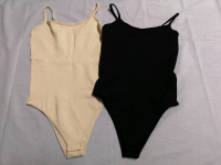 2 New Bodysuits sz Medium - Ribbed