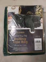 New Zober Premium Heavy Duty Rolling Tree Bag - Holds 9 ft Trees