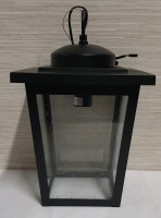 Luminzone Outdoor Pendant Light Hardware included 14H x 7.25W x 7.25"D
