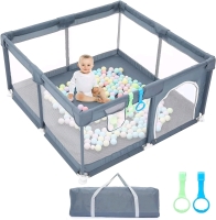 Toddler Play Pen Area for Inside or Out Stock photos used