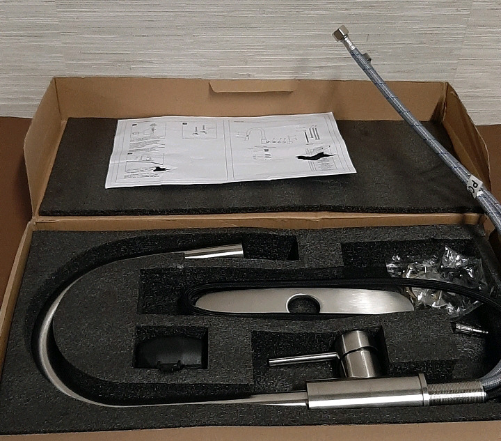 Kitchen Faucet in Nickel