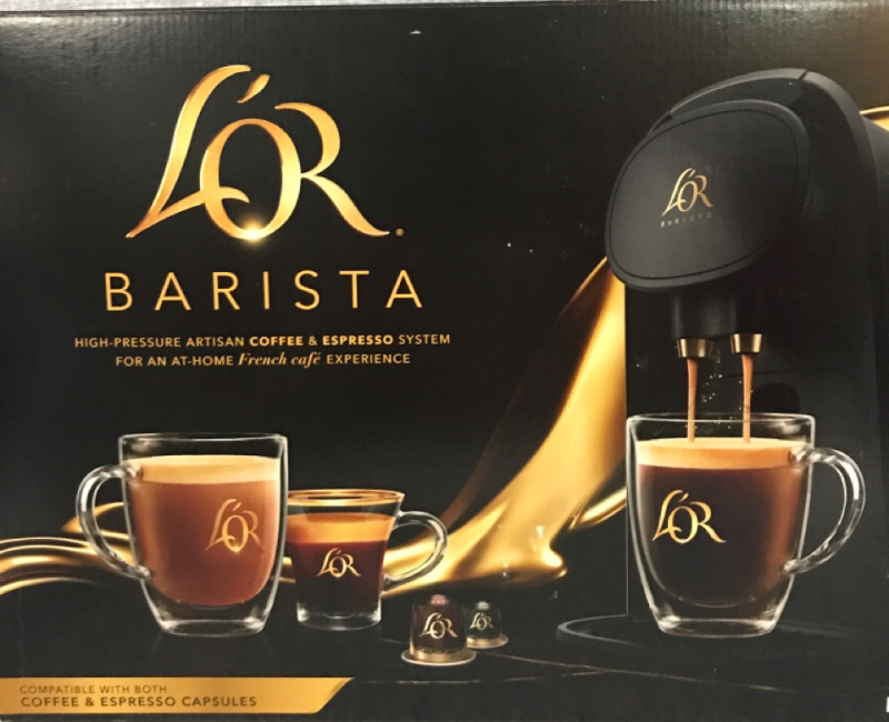 New L'OR Barista System Coffee and Espresso Machine