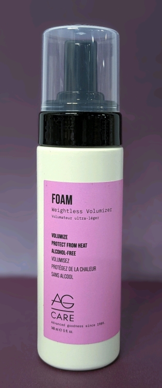 New AG CARE Foam Weightless Volumizer 148ml