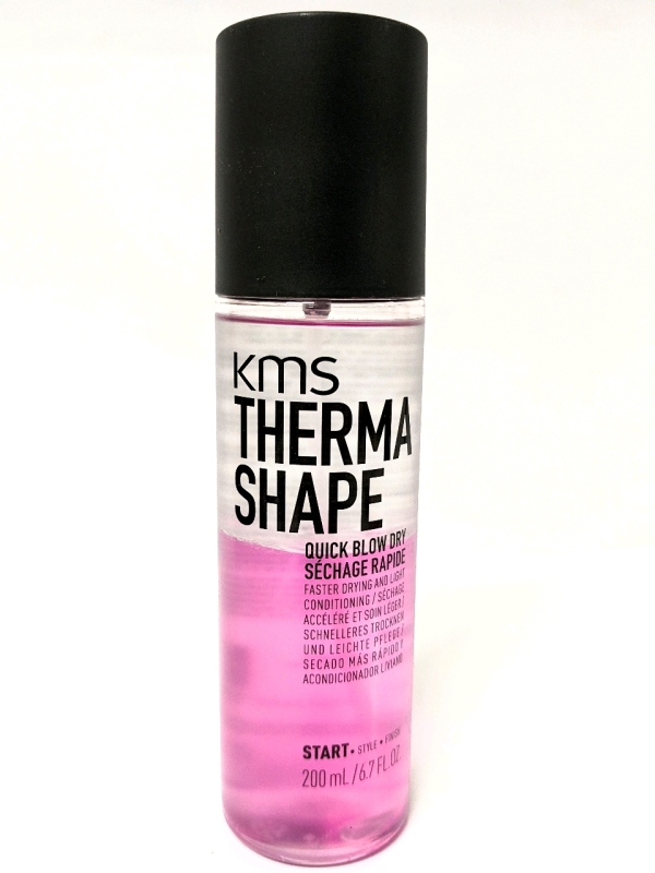 New KMS Therma Shape Quick Blow Dry w Light Conditioning 200ml