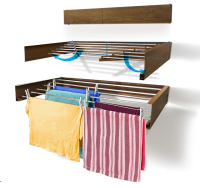New Step Up Wall Mounted Laundry Drying Rack