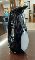 Art Glass Penguin Pitcher