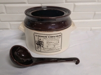 Soup Crook with Ladle . Reproduction Union Churn Crook