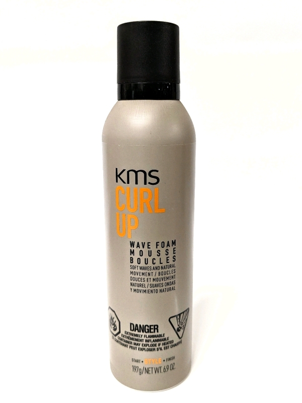 New KMS Curl Up Wave Foam 197g