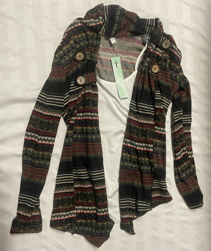 New tank top and sweater blazer combo size 8