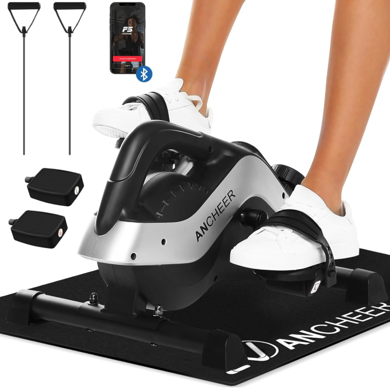 ANCHEER Under Desk Bike Pedal Exerciser.