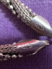 Gorgeous Sterling Siver Twisted Wheat Bead Bracelet - 3