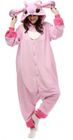 Adult Pink Stitch Onesie size M
