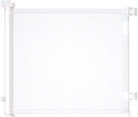 Retractable Gate White 33H x 118"W Hardware not included