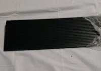 Solid 1 inch Rubber Threshold Ramp 6" Wide