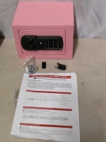 Small Pink Electronic Safe