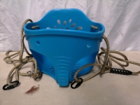Kids Outdoor Elephant Swing - Blue