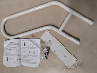 Outdoor Metal Handrail - White