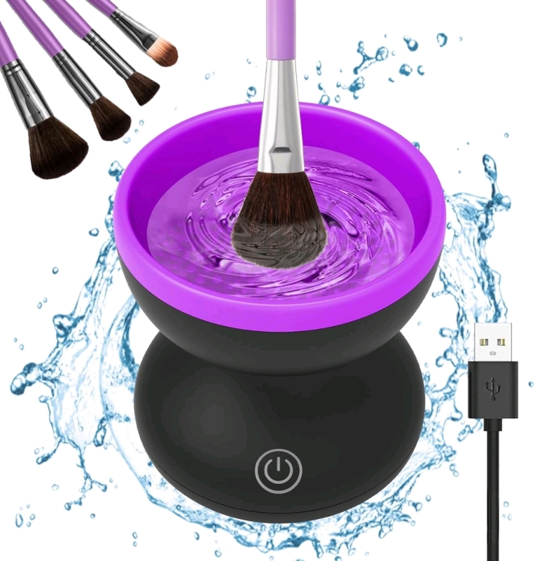Electric Makeup Brush Cleaner For All Size Makeup Brushes