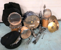 Remo Weather King Ambassador Bass Drum Set with 2 Cases