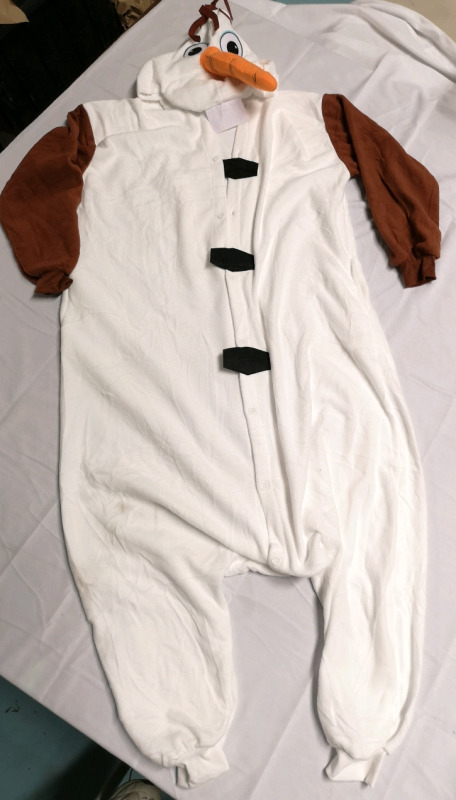 Frozen Olaf Adult sz XL One Piece