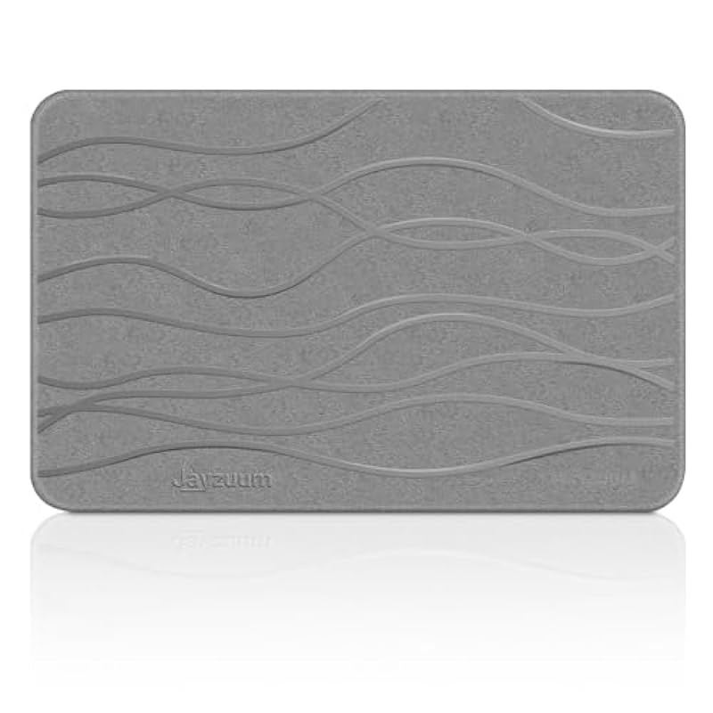 2 New JAYZUUM - Stone Bath Mat 23.5&rdquo; X 15&rdquo;