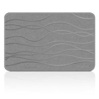 2 New JAYZUUM - Stone Bath Mat 23.5&rdquo; X 15&rdquo;
