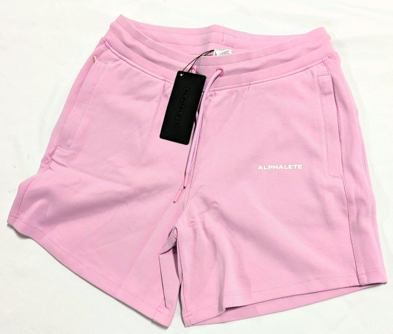 New ALPHALETE Women's Essential Core Shorts: Size XL (Bloom)