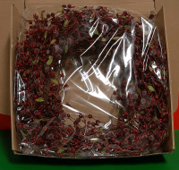 Seasonal Wreath with Sugared Berries 17" W