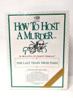 Vintage Sealed HOW TO HOST A MURDER : The Last Train From Paris Murder Mystery Game