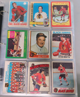 1970 - 2021 NHL Hockey Chicago Blackhawks Trading Card Singles , 248 Cards