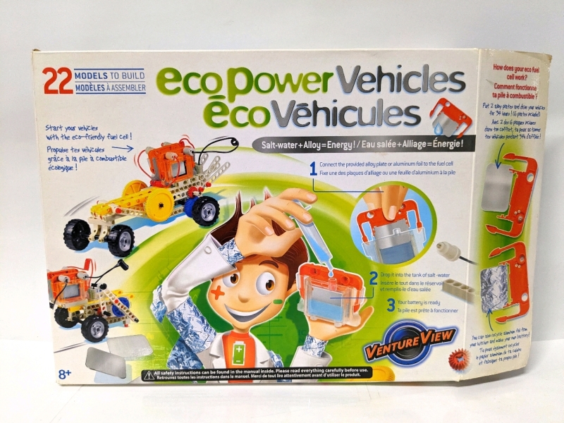 Venture View Eco powered Vehicles (Salt Water + Alloy = Energy!) Building Kit