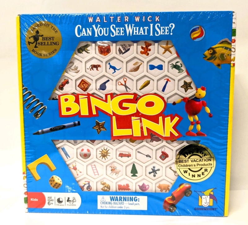 New Walter Wick : Can You See What I See : BINGO LINK Kids Game