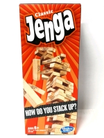 New JENGA Classic Genuine Hardwood Block Stacking Tower Game
