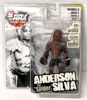 New ANDERSON "The Spider" SILVAC - Round 5 World of MMA : Champions UFC Series 2 : UFC MMA Toy Action Figure