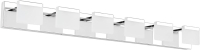 LED Modern Vanity Light 6 Light Bathroom Vanity Lights Acrylic Stainless Steel Bathroom Vanity Lighting