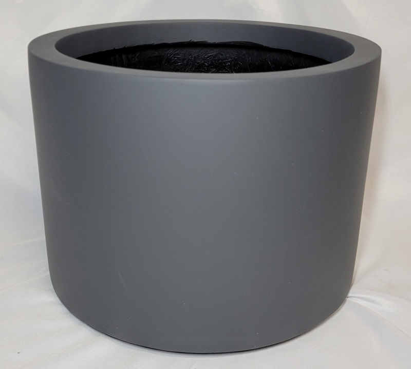 New 14"&times;10" Green Theory Lightweight Fiberglass Planter Pot ,