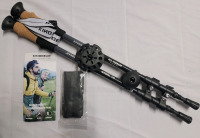 New - King gear Backcountry Pro Aluminum Telescopic Trekking Poles