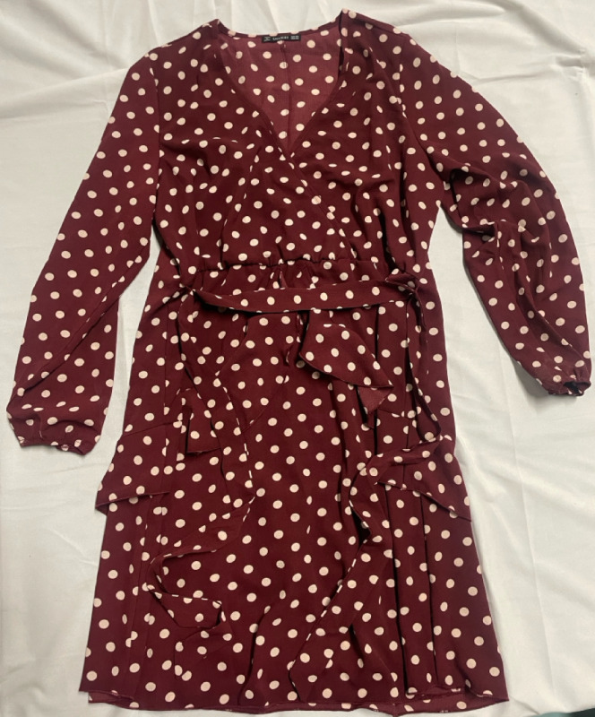 NEW Uguest Polka Dot dress shirt size 2XL