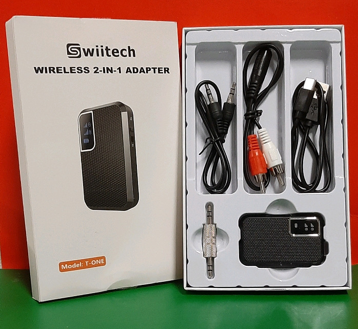 New Swiitech Wireless 2 in 1 Adapter Model T-One