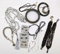 Dark & Earthy + Silver Tone Jewelry: Bracelets, Necklaces & Earrings